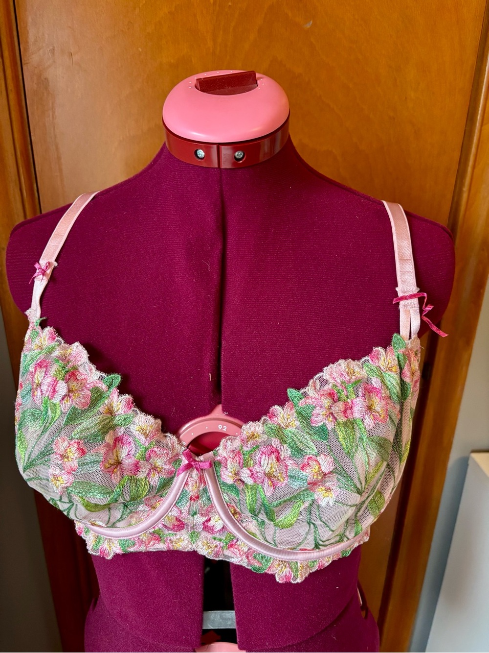 Victoria’s Secret embroidered lace bra
